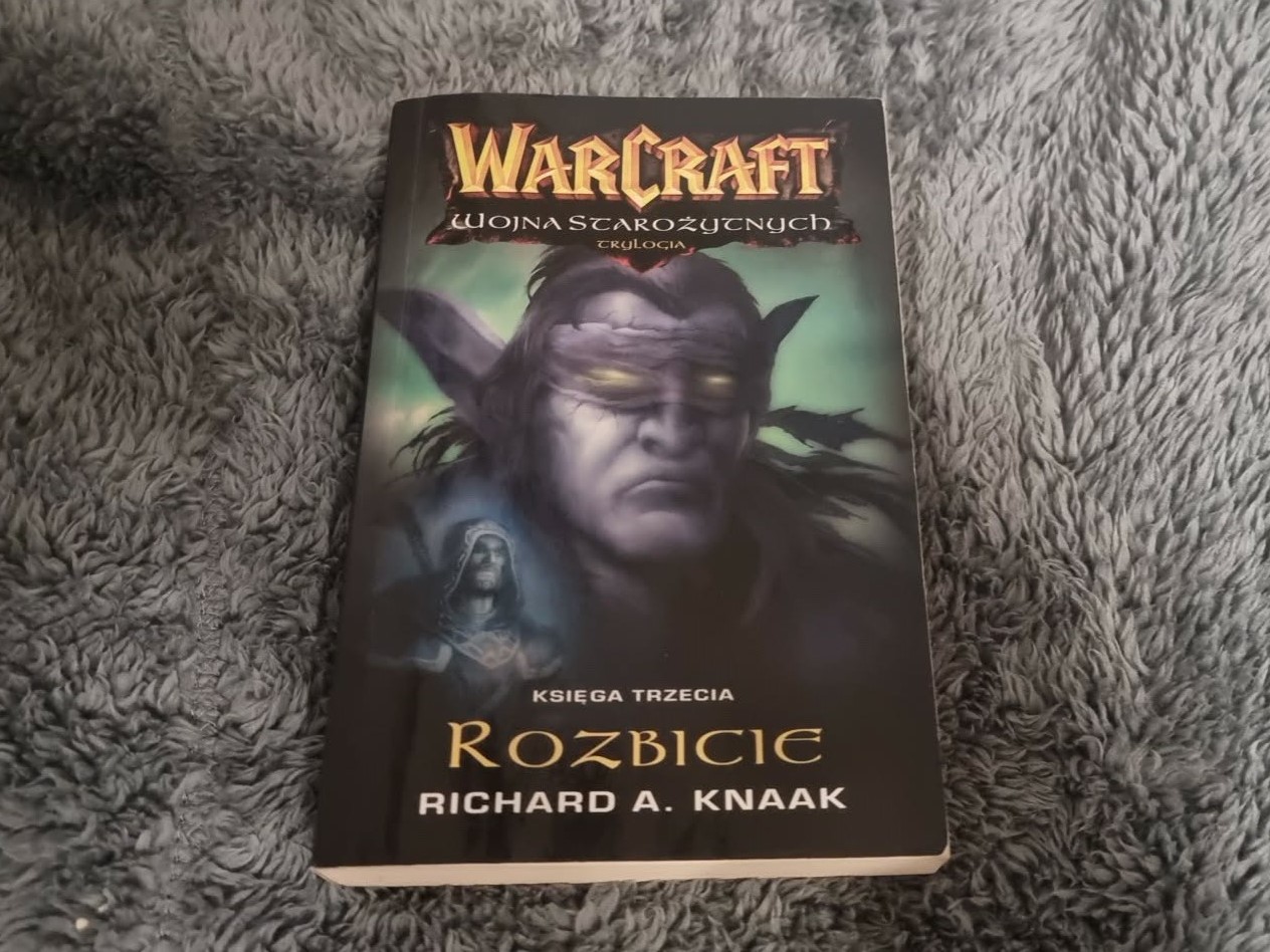 Zdjęcie pokazujące książkę Rozbicie.