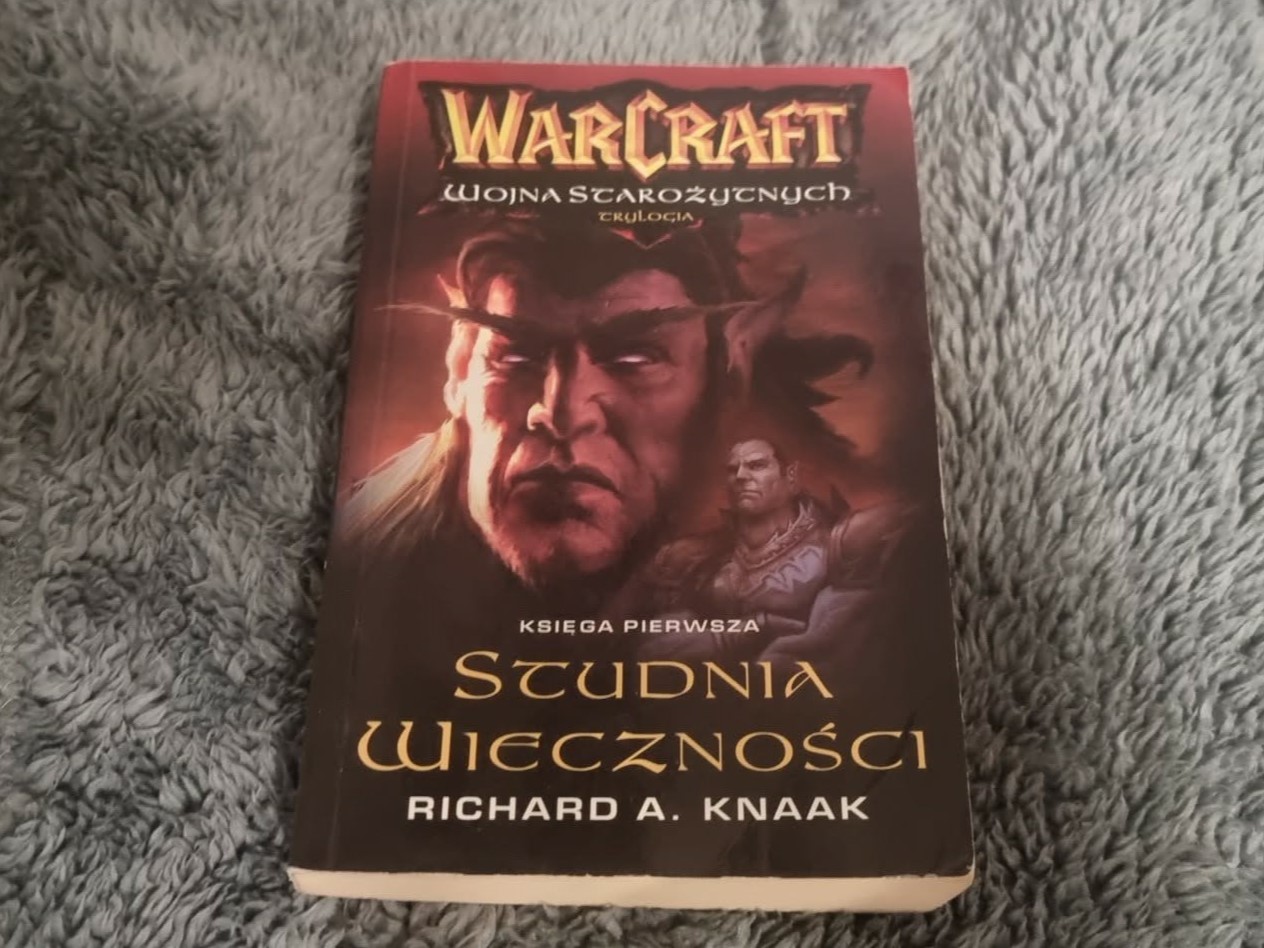 Zdjęcie pokazujące książkę Studnia Wieczności