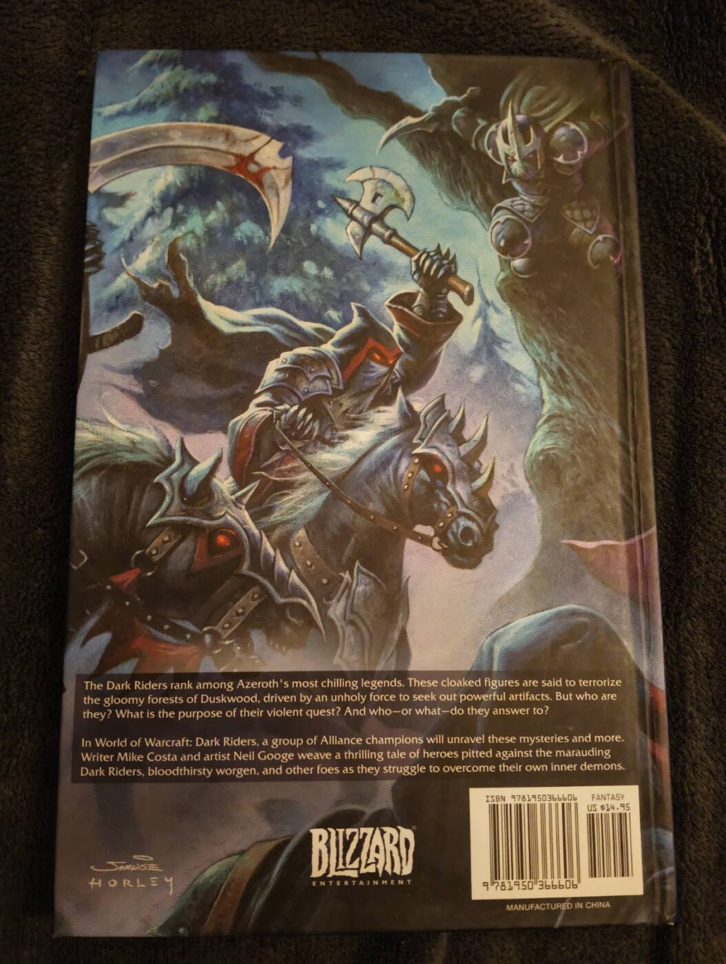 Tylna okładka Dark Riders