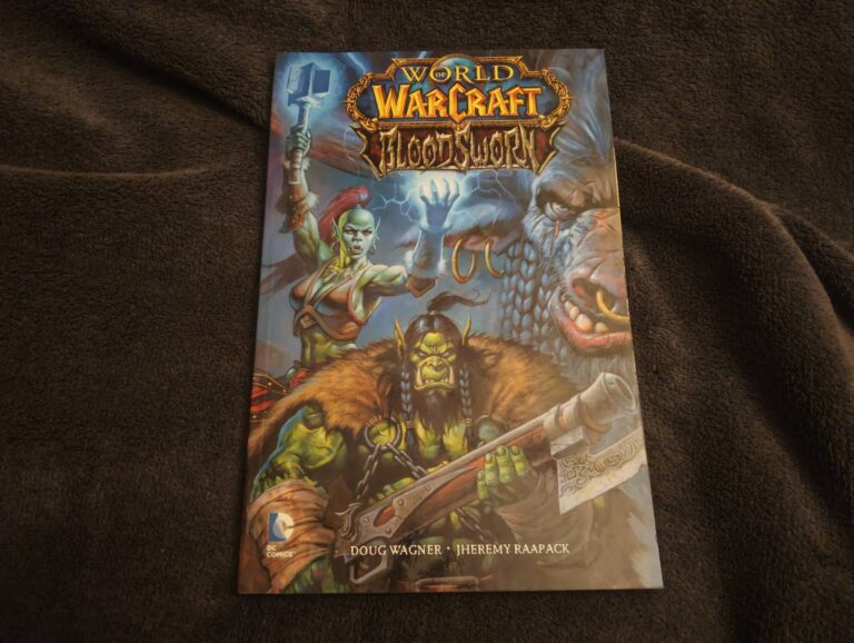 Okładka komiksu Bloodsworn