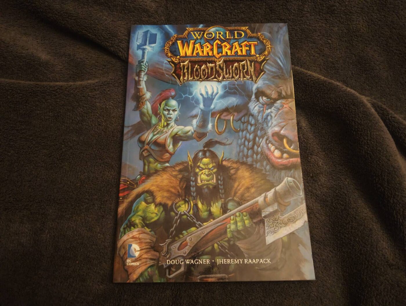 Okładka komiksu Bloodsworn